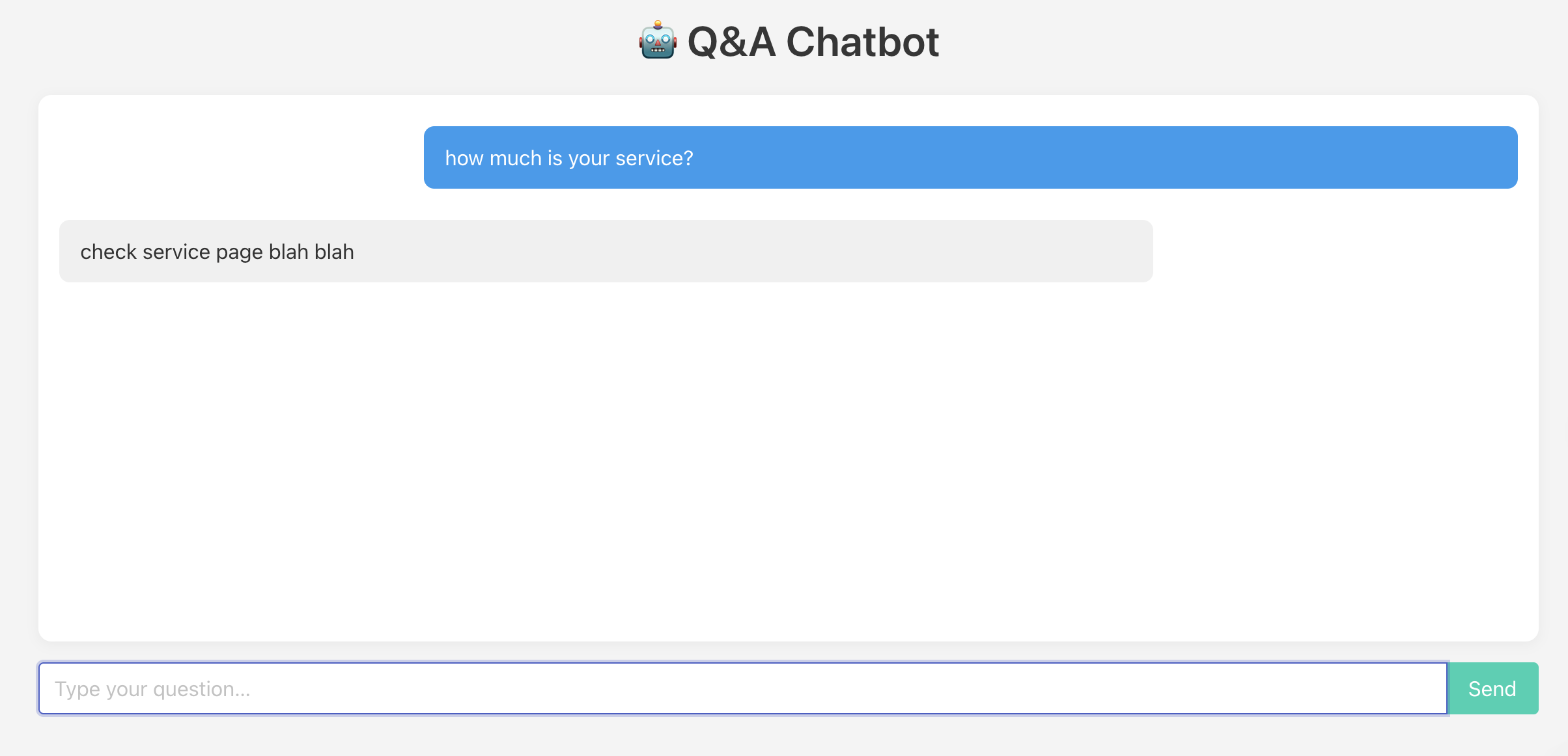 چت‌بات پرسش و پاسخ با Django و FastText